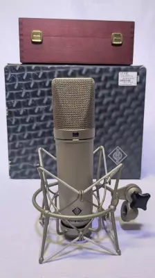 Neumann - U 87 Ai Set Large Diaphragm Condenser Microphone - Nickel 2